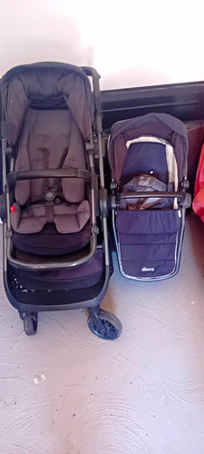 Diono black single travel - black,