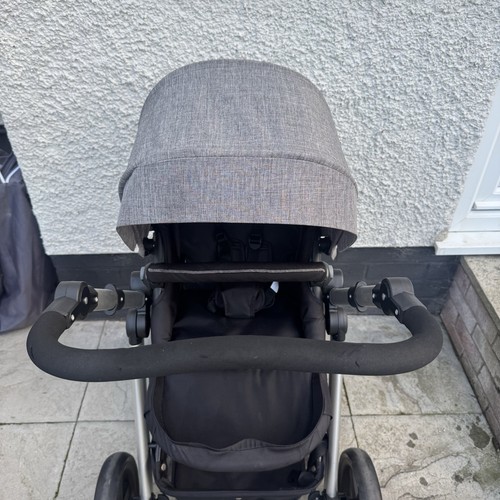 Cuggl pushchair grey - grey, black