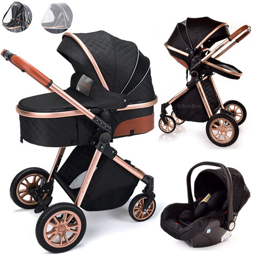 Baby pram buggy with - baby,