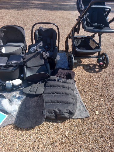 Silver cross wave duo pram - silver,